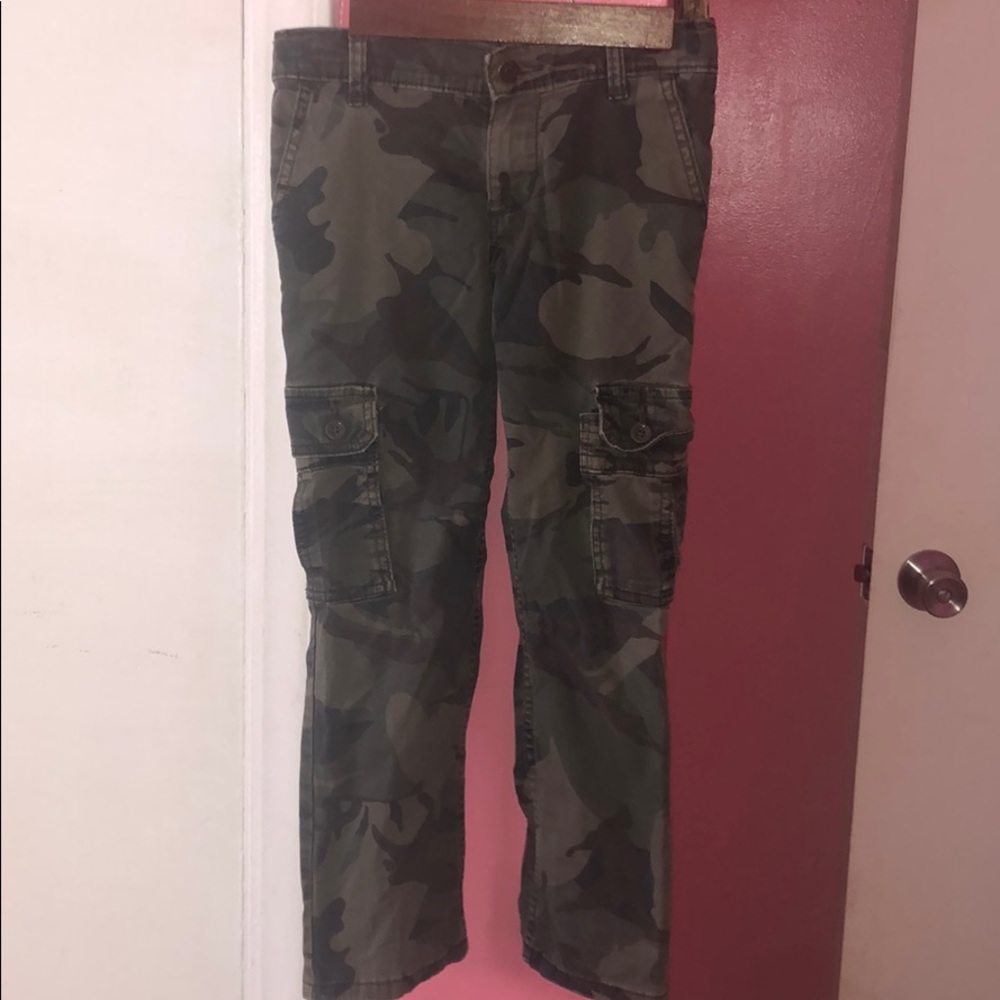 Camouflage Cargo Wrangler Pants